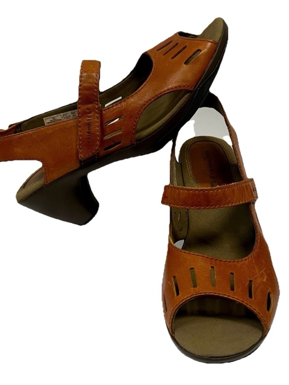 Merrell Women's Open-Toe Slingback Heels in Brown
